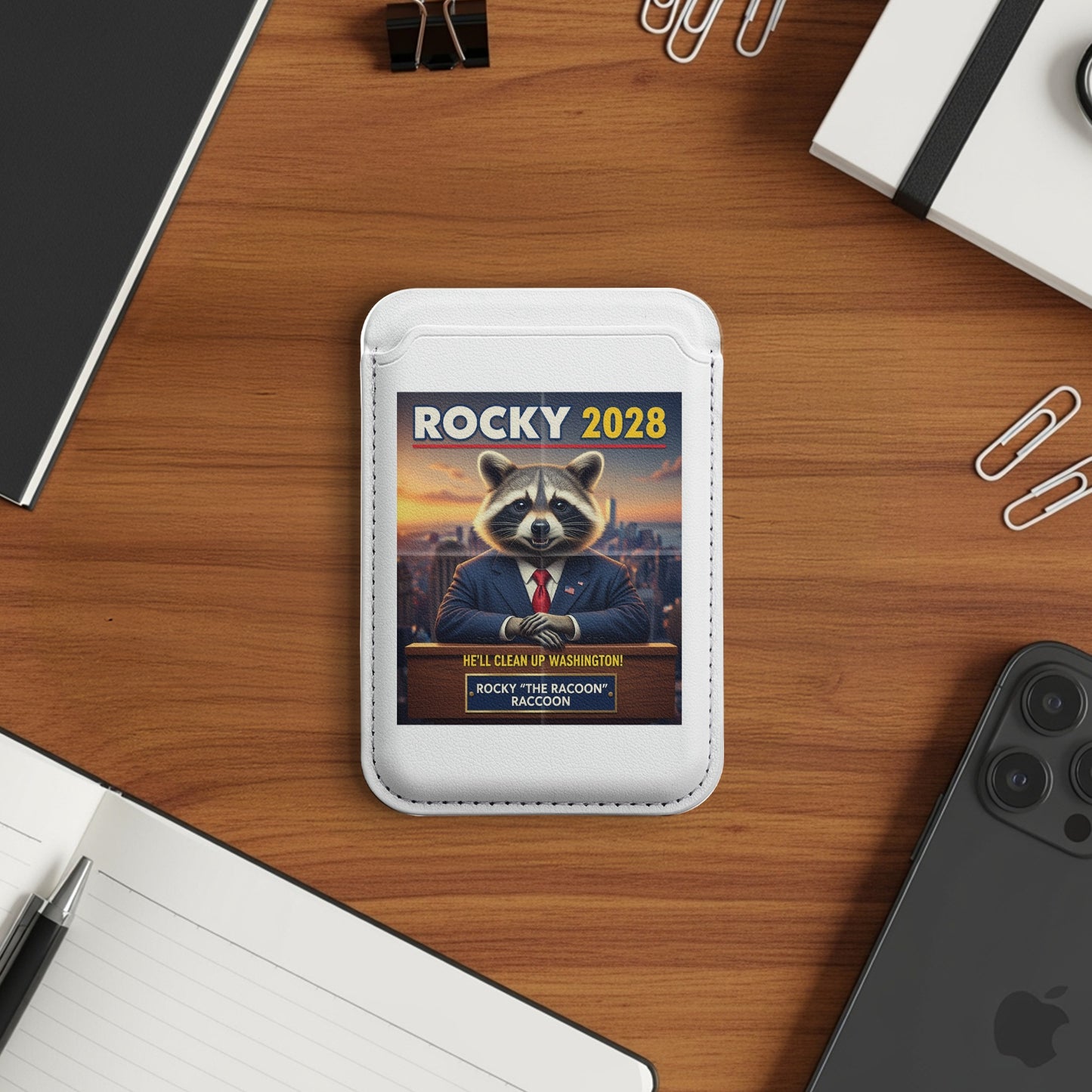 Rocky 2028 Raccoon Campaign Design Wallet product