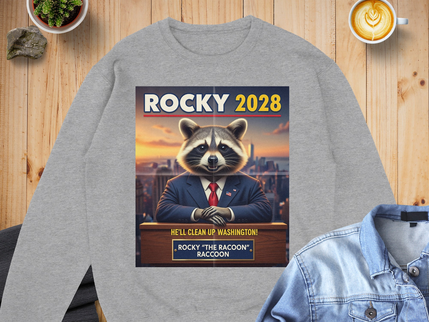 Rocky 2028 He'll Clean Up Washington Raccoon product