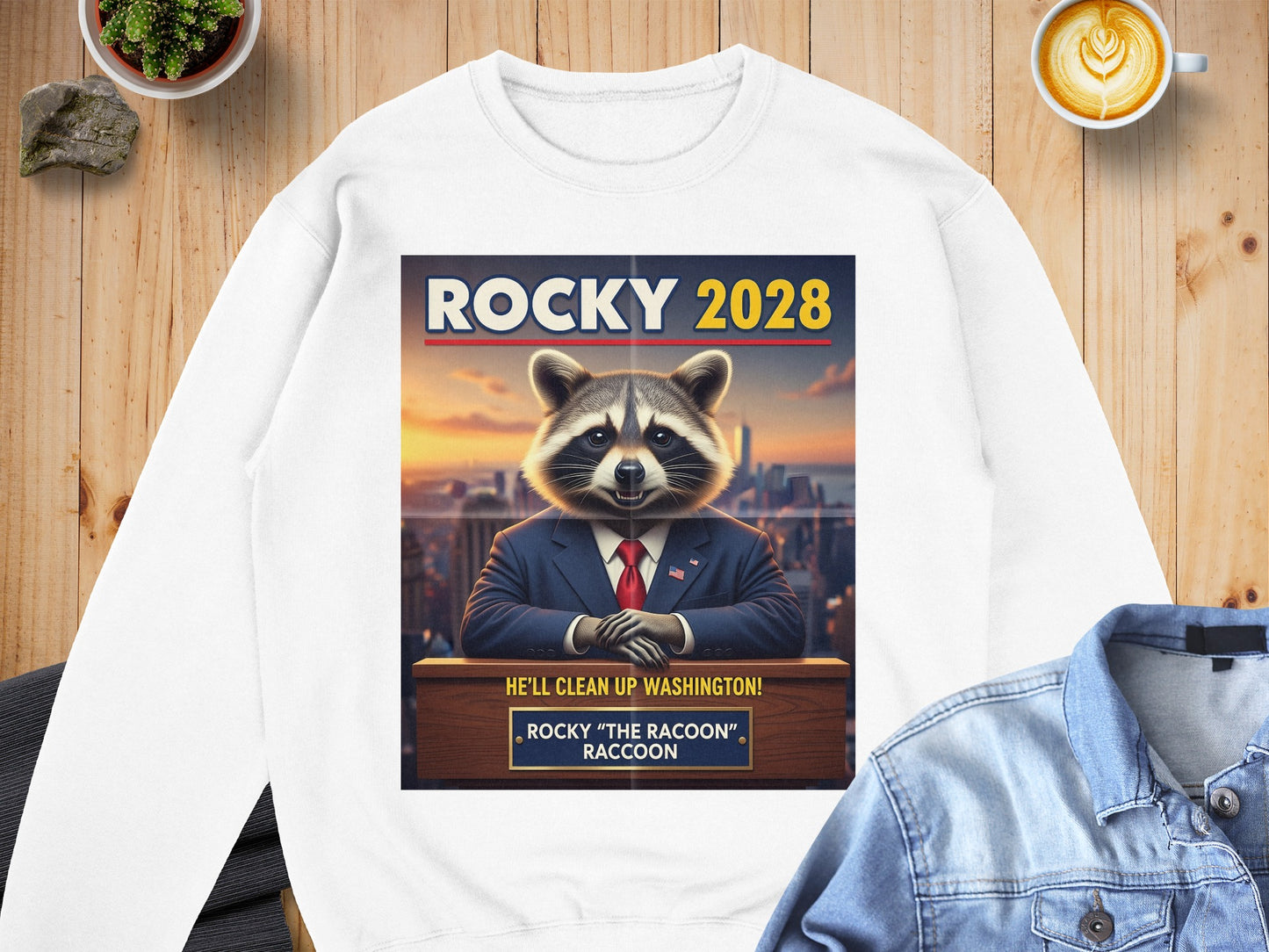 Rocky 2028 He'll Clean Up Washington Raccoon product