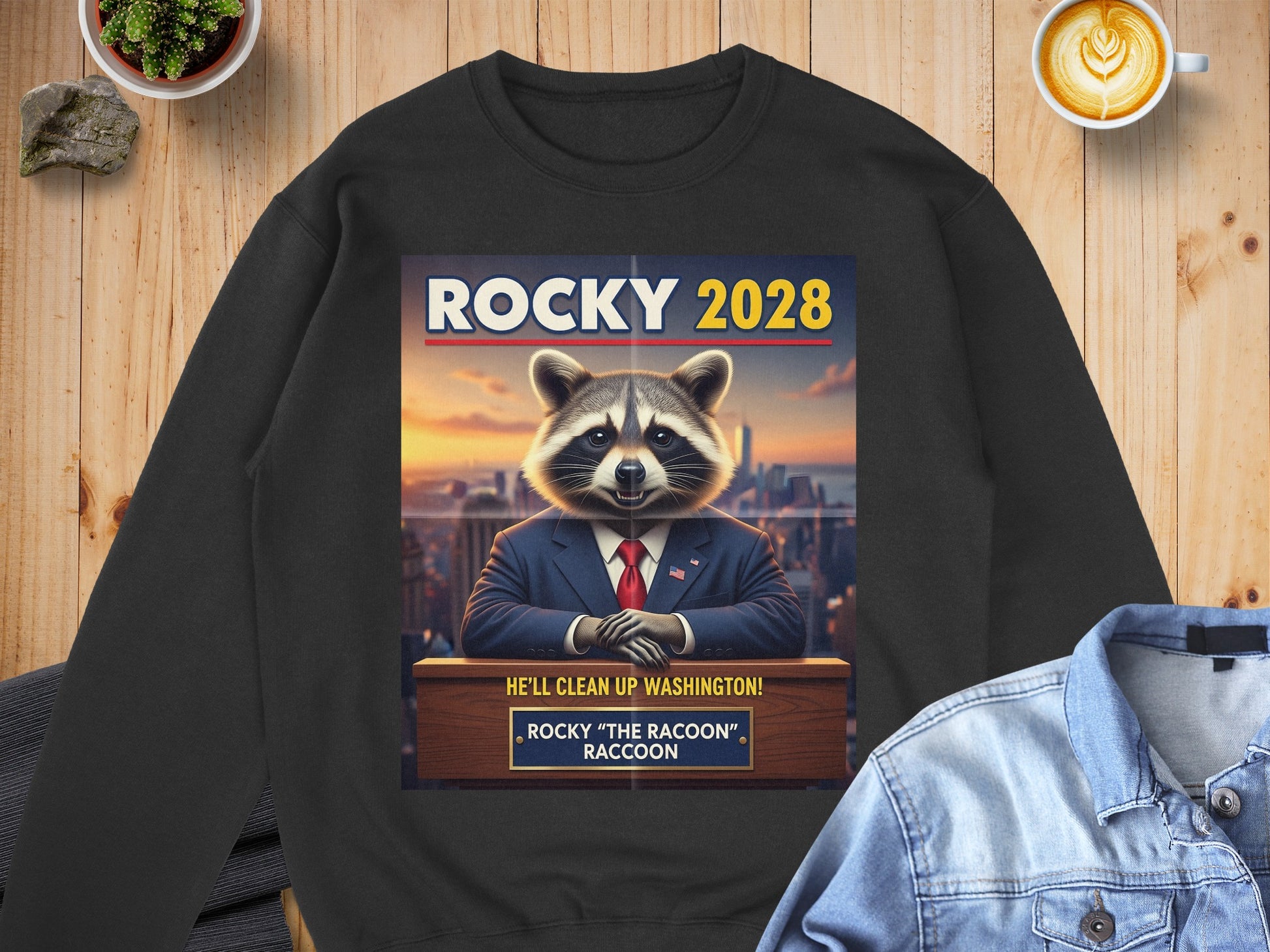 Rocky 2028 He'll Clean Up Washington Raccoon product